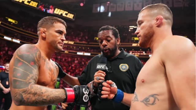 UFC Dustin Poirier Justin Gaethje